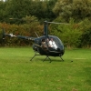 Instructor demonstrating garden landing R22