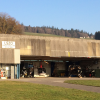 Helicopter hangar at LSZO