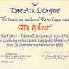 Tim Gilbert honoured by the Air League