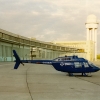 Tim Gilbert's Jet Ranger at Berlin Tempelhof US Army Aviation Hangar